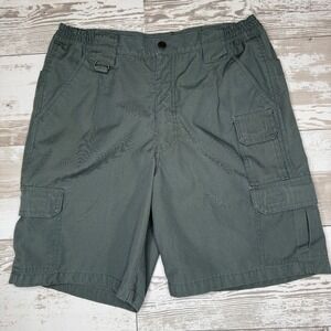 Propper Tactical Cargo Shorts Mens 34 Dark Olive Solid Pockets Outdoors Workwear